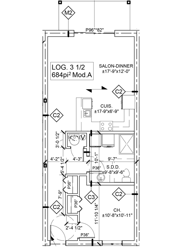 3 ½ à louer à East Angus | Immo Fortis